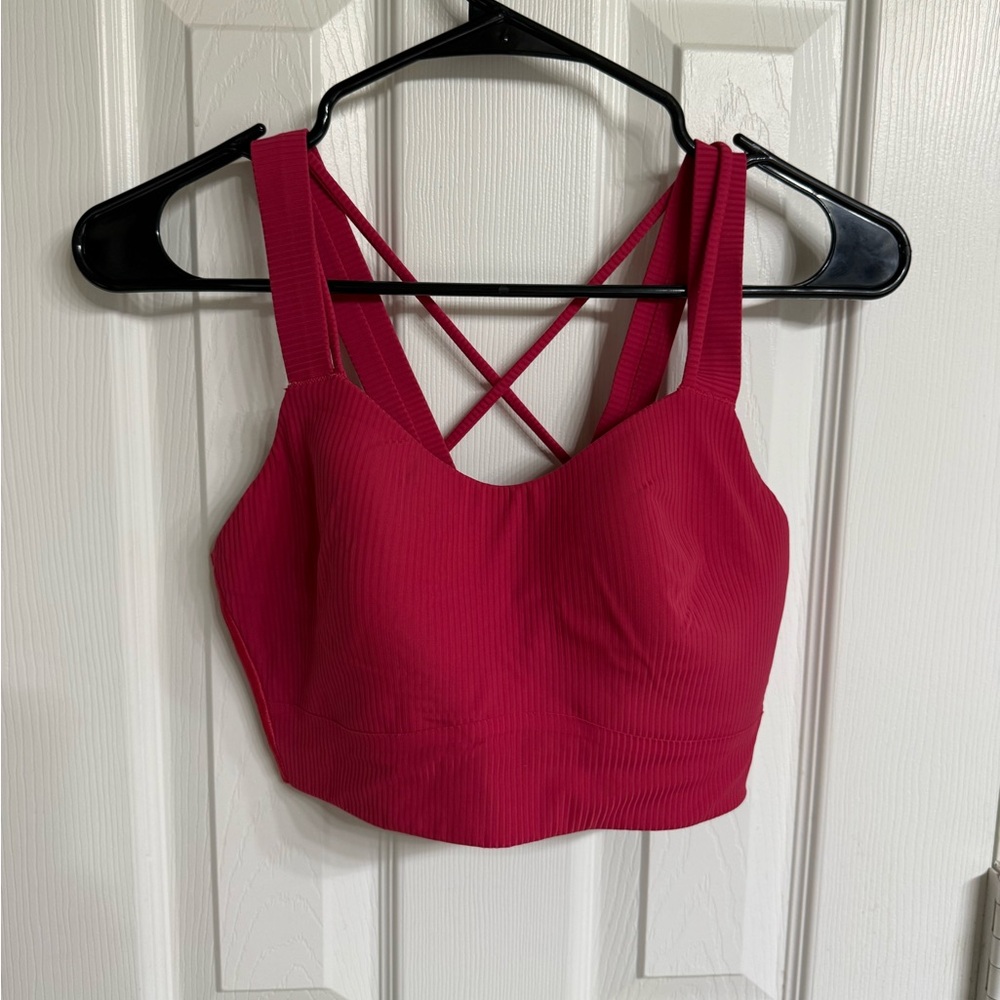 Lululemon Like a Cloud D/DD Bra. Color Cherry Mist